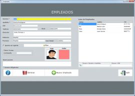 Gestión de empleados